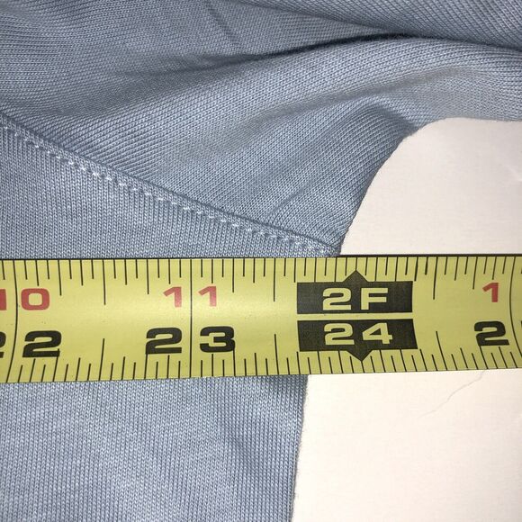 Michael Kors Mens Crew Neck T-Shirt Pale Blue Size XL NWT - Picture 5 of 13